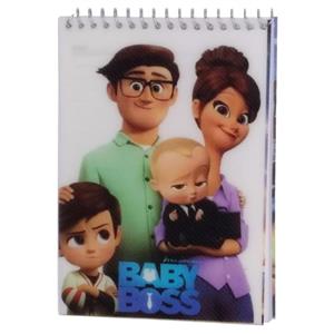 دفترچه یادداشت 60 برگ الماس طرح Baby Boss مدل N-S-T