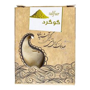صابون شستشو سنتی آشتیان ذکایی مدل گوگرد وزن 100 گرم