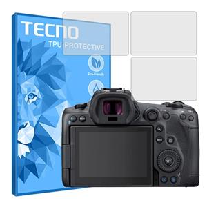 محافظ صفحه نمایش شفاف دوربین تکنو مدل HyGEL مناسب برای عکاسی کانن EOS R5 بسته سه عددی Tecno model transparent camera screen protector suitable for Canon pack of three 