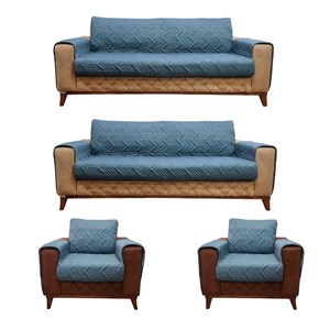 کاور مبل هشت نفره سندس مدل مارپیچ large کد F1050