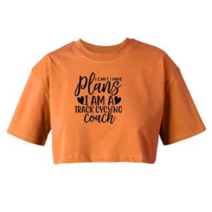 کراپ‌ تی‌شرت آستین کوتاه زنانه مدل CHW 00233