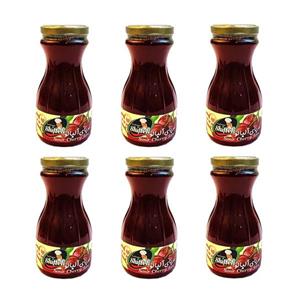 مربا آلبالو شیفته - 320 گرم بسته 6 عددی