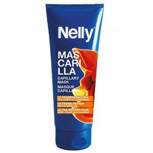 ماسک مو ترمیم کننده نلی مدل Almond Oil حجم 200 میلی لیتر Nelly Capillary Almond Oil Hair Mask 200ml