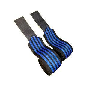 زانوبند بدنسازی مدل کشی پارچه ای لبه چرمی gymstyle-250Cm بسته 2 عددی