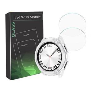 محافظ صفحه نمایش آی ویش مدل SH مناسب برای ساعت هوشمند سامسونگ GALAXY WATCH 6 CLASSIC 47 MM بسته دو عددی