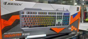 کیبورد مخصوص بازی جرتک مدل INDUSTRY K909