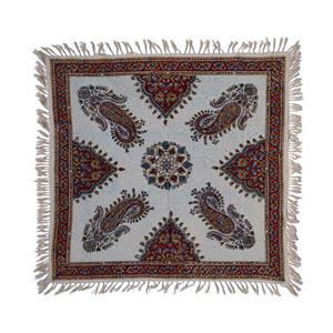 قلمکاری  رومیزی قلمکار ممتاز اصفهان اثر عطریان طرح پته مدل G204 -