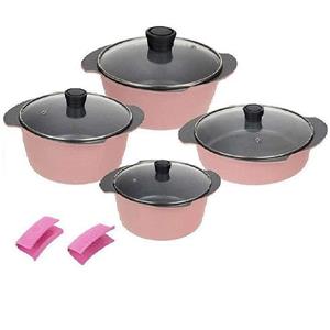 سرویس پخت پز 10 پارچه تکنو مدل Butterfly C Tecno Cookware Set Pcs 