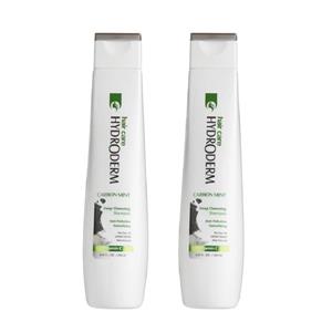 شامپو مو هیدرودرم مدل Carbon Mint حجم 250 میلی لیتر مجموعه دو عددی