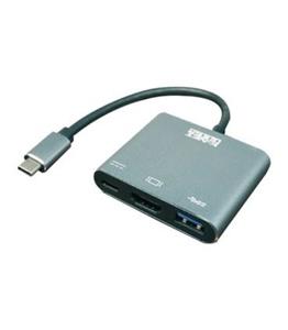 تبدیل USB-C به HDMI/USB3.0/PD کی نت پلاس مدل KP-MFCMS103