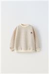 پلیور پسرانه STRIPED SWEATSHIRT WITH PATCH کد 4421