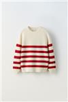 پلیور پسرانه STRIPED KNIT SWEATER کد 321