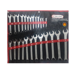 آچار یکسر رینگی 25 عددی سلپرو