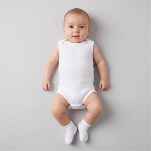بادی نوزادی آرم پوش مدل یقه باز شونده