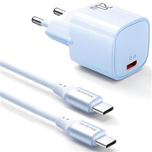 شارژر دیواری 20 وات مک دودو مدل CH-404 به همراه کابل لایتنینگ