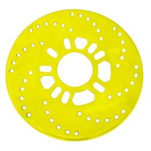صفحه پشت رینگ خودرو بیهقی طرح اسپرت مدل فلزی کد TRH-DISK-YELLO