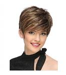 کلاه گیس زنانه لجیمی کوتاه و حالت دار به همراه کلاه طاسی LEJIMEI Short Synthetic Hair Wigs for Women