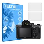 Tecno HyGEL model clear screen protector suitable for Sony A7III digital camera pack of two