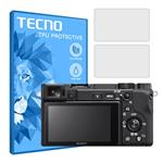 Tecno HyGEL model clear screen protector suitable for Sony Alpha A6400 digital camera pack of two