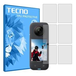 محافظ صفحه نمایش شفاف دوربین تکنو مدل HyGEL مناسب برای فیلم برداری اینستا 360 x3 بسته 6 عددی Tecno model transparent screen protector suitable for Insta video camera pack of 