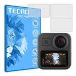 Tecno HyGEL model clear screen protector suitable for Gopro MAX 360 video camera pack of three