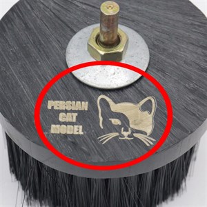 فرچه سر دریلی پرشین کت مدل مبل شوی نرم کد YP-NARM-110MM
