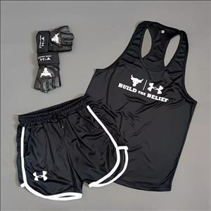 ست رکابی و شلوارک سوزنی DIAMOND کد 4/92