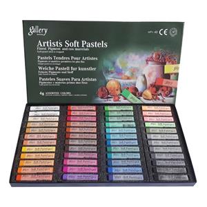 پاستل گچی 48 رنگ گالری مدل مونگیو Gallery 48 Color Chalk Pastell