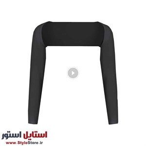 ساق دست زنانه سیلکا مدل متصل رنگ نوکمدادی