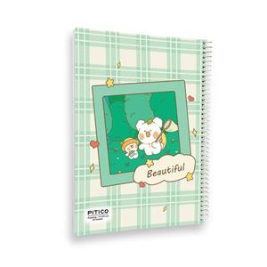 دفتر نقاشی 40 برگ پیتیکو مدل خرگوش کیوت کد 346