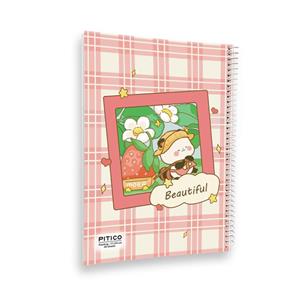 دفتر نقاشی 40 برگ پیتیکو مدل خرگوش و توت فرنگی کد 346