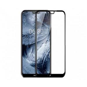 گلس فول و محافظ تمام صفحه گوشی Nokia 6.1 Plus full Glass Screen Protector For plus 