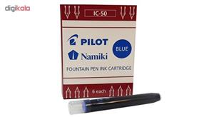 جوهر یدک خودنویس پایلوت مدل Namiki-IC50 بسته 6 عددی