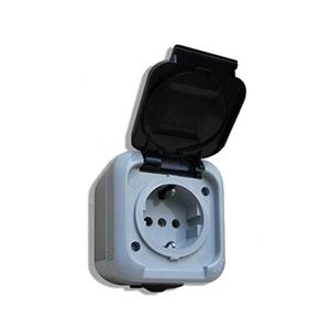 پریز ارت دار روکار آسیا الکتریک مدل لادن