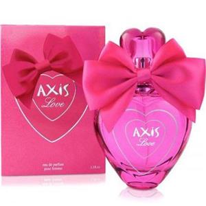 عطر زنانه اکسیز لاو Axis Love For Women ادو پرفیوم اکسیس مدل حجم 100 میلی لیتر 