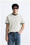 تی شرت بیسیک مردانه زارا BASIC T-SHIRT کد 4600