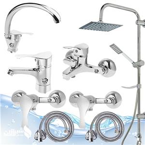 ست شیرآلات آیدا مدل B-K105 مجمومه 8 عددی