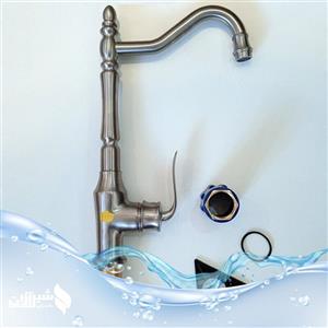 شیرآلات  آیدا ظرفشویی بامبو کروم مات