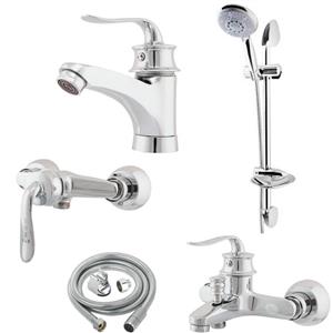 ست شیرآلات آیدا مدل هلن لایت مجموعه 5 عددی