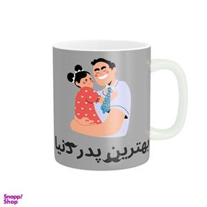 ماگ مدل بهترین پدر دنیا کد 537