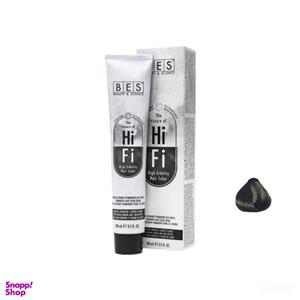 رنگ مو بس مدل hifi شماره 5.1 حجم 100 میلی لیتر رنگ قهوه ای دودی روشن