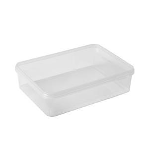 ظرف ماکروویو 675 سی سی درب و بدنه شفاف طب 10 عددی 