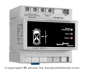 محافظ ولتاژ ۲۰A مدل 20B1 شیوا امواج 