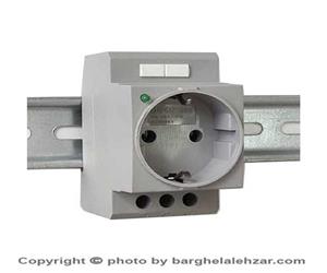 پریز ریلی چراغ دار رعد