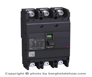 کلید اتوماتیک فیکس 200 آمپر اشنایدرالکتریک سه پل با قدرت قطع 36KA