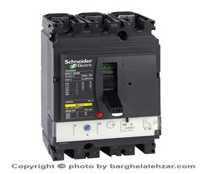 کلید اتوماتیک 16 آمپر سری NSX100 اشنایدر سه پل 25KA مدل LV429557
