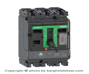 کلید اتوماتیک 25 آمپر سری NSX100 اشنایدر سه پل36KA مدل C10F3TM025