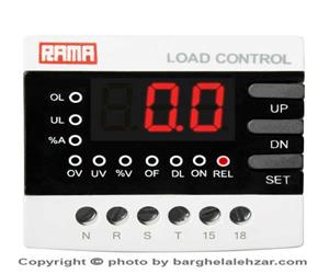 کنترل فاز بار دیجیتال 0.5 تا 20 آمپر راما اسپادانا