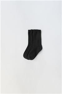 جوراب پسرانه زارا THREE-PACK OF BASIC SHORT SOCKS کد 542