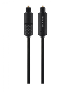 کابل اپتیکال 1.8 متری بلکین مدل AV10091bt06 همراه آداپتور Belkin AV10091 Digital Optical Audio Cable with Adapter 1.8m